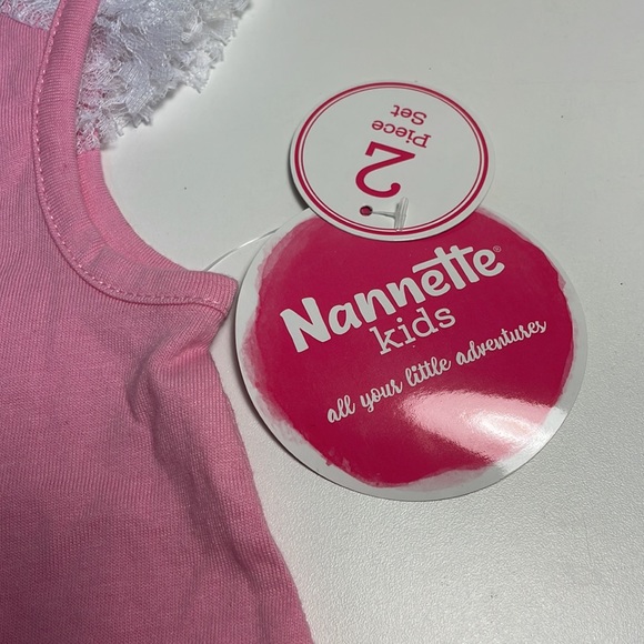 NWT super cute!!! Nannette kitty 2pc set Size 18M - Picture 4 of 9